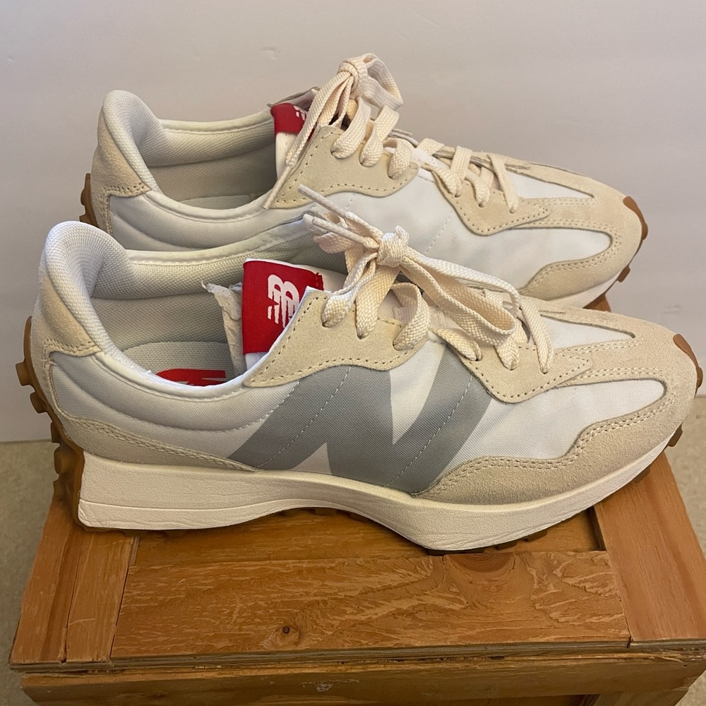 New Balance 327 'White Turtle Dove' MS327STB Women 9.5/Men 8
